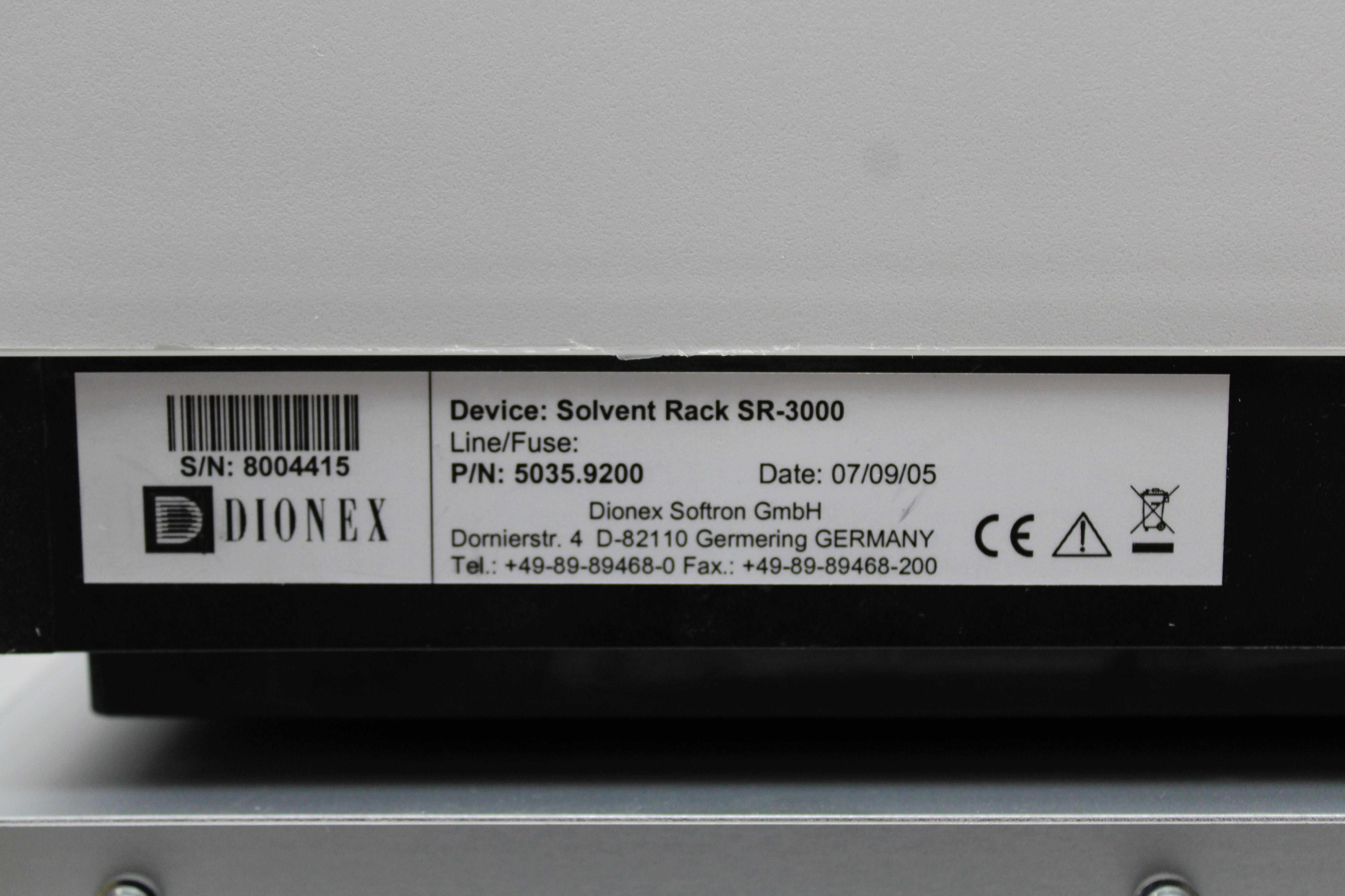 Thermo UltiMate 3000 HPG-3400RS Pump HPLC Binary Rapid Separation System