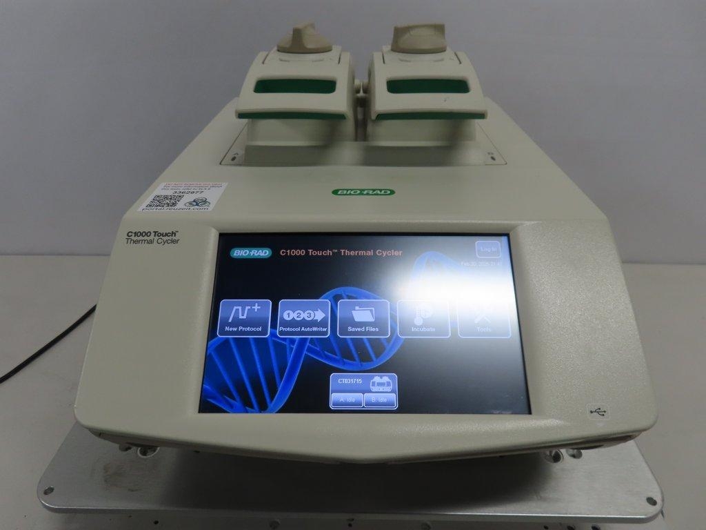 BIO-RAD C1000 Thermal Cycler PCR Thermal Cycler 48/48 Well In Use