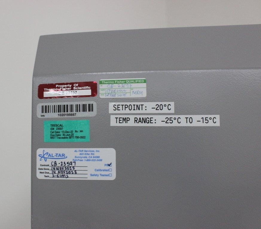 Thermo TSX1230FD Freezer Large Cold Storage In Use -80C Laboratory 230V