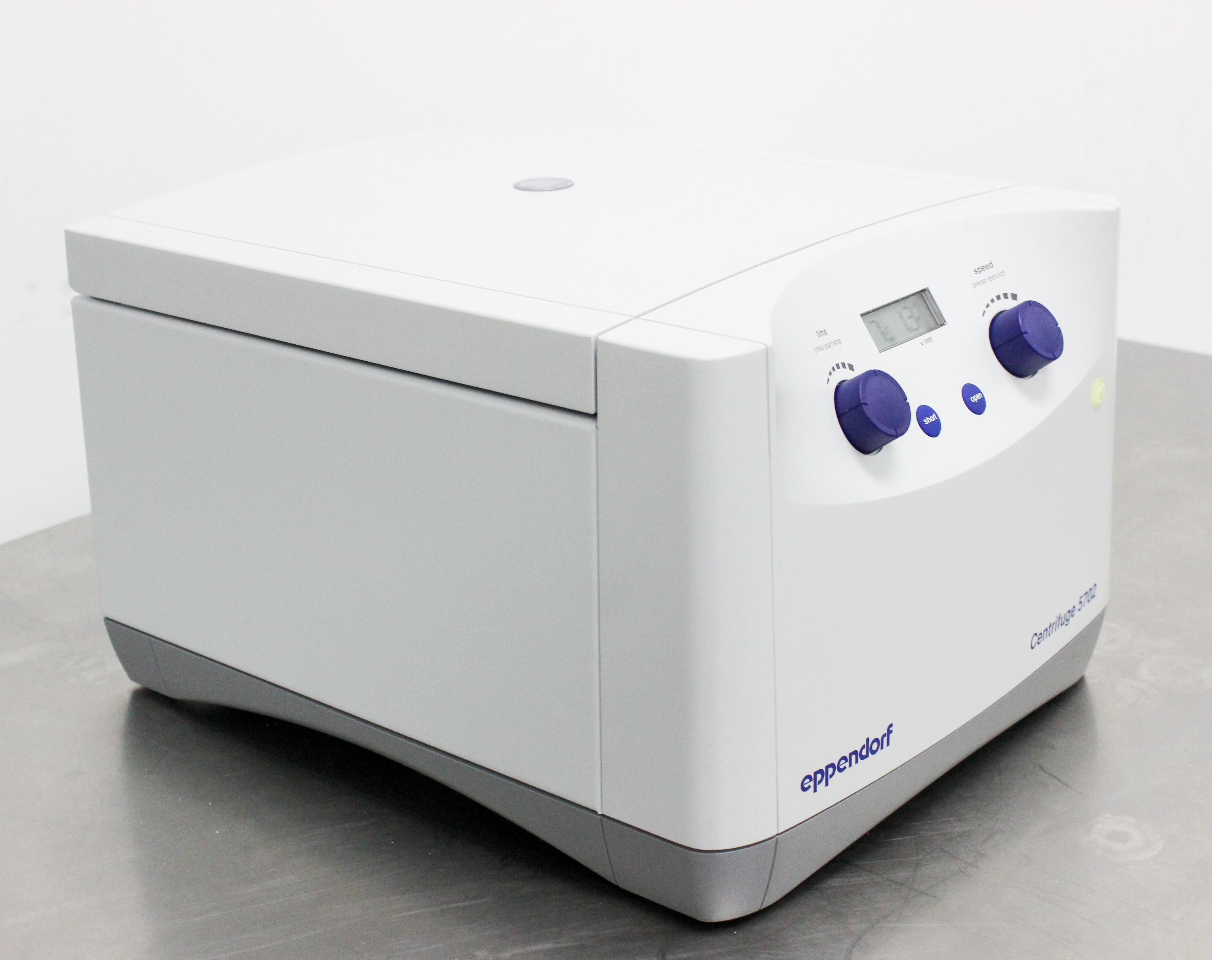 Eppendorf Centrifuge 5702 Benchtop Low-Speed 4400RPM User-Friendly Quiet