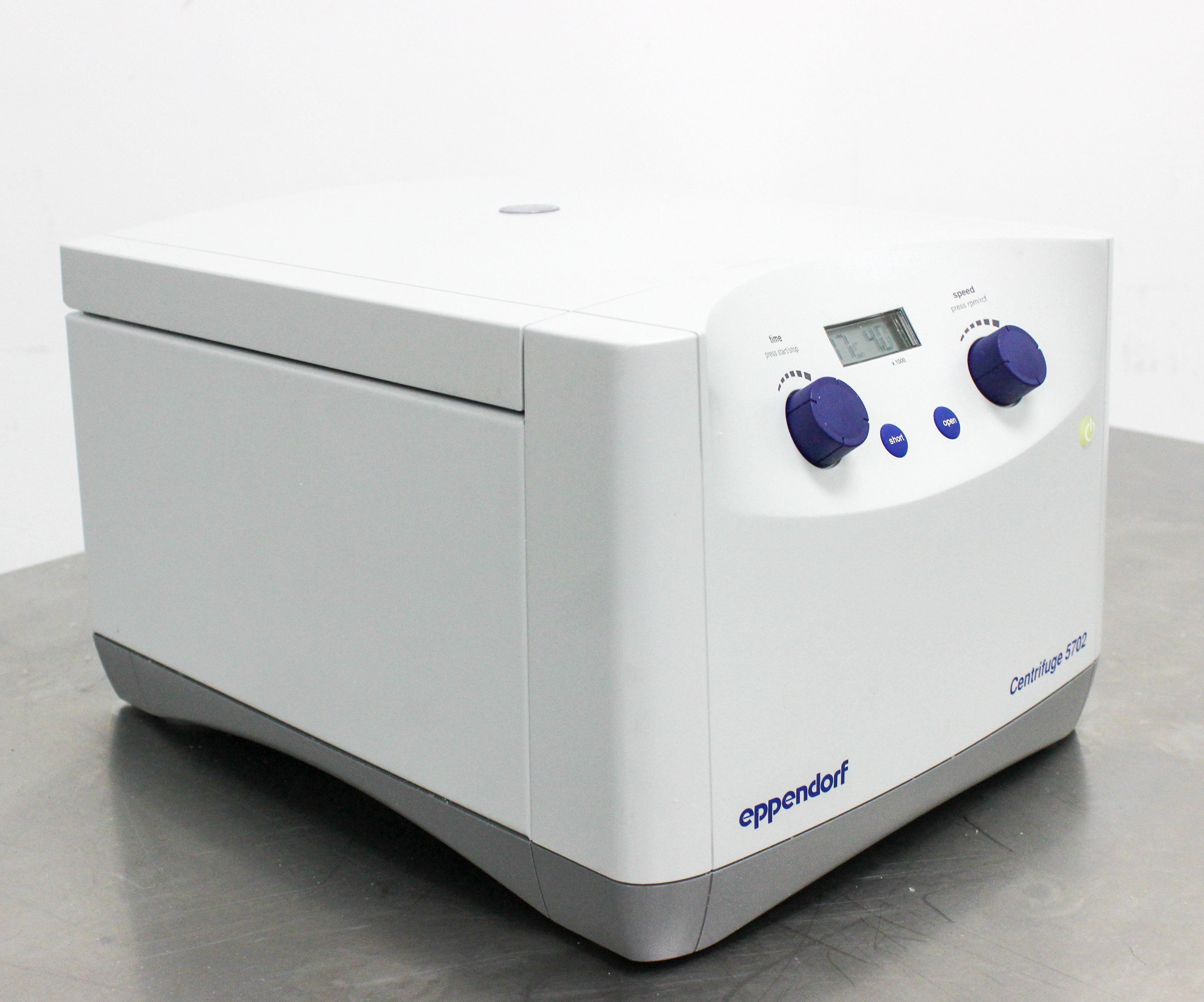 Eppendorf Centrifuge 5702 Benchtop Centrifuge 4x 100mL Quiet Operation RPM 4400