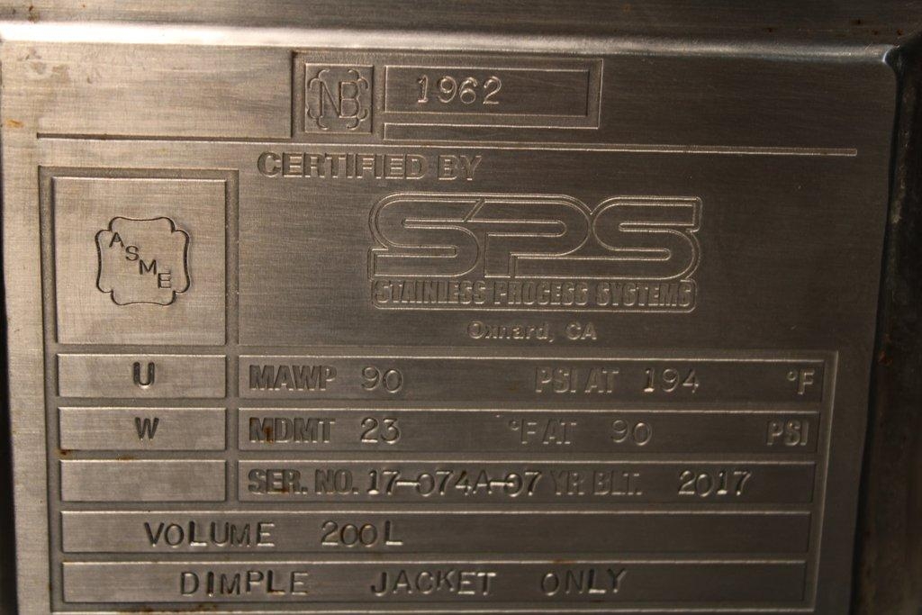 Pall SUM-40261 Bioprocessing Single Use Mixer Ideal for 200L Capacity