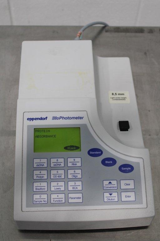 Eppendorf 6131 Biophotometer Analytical Protein Analyzer Functional 240V