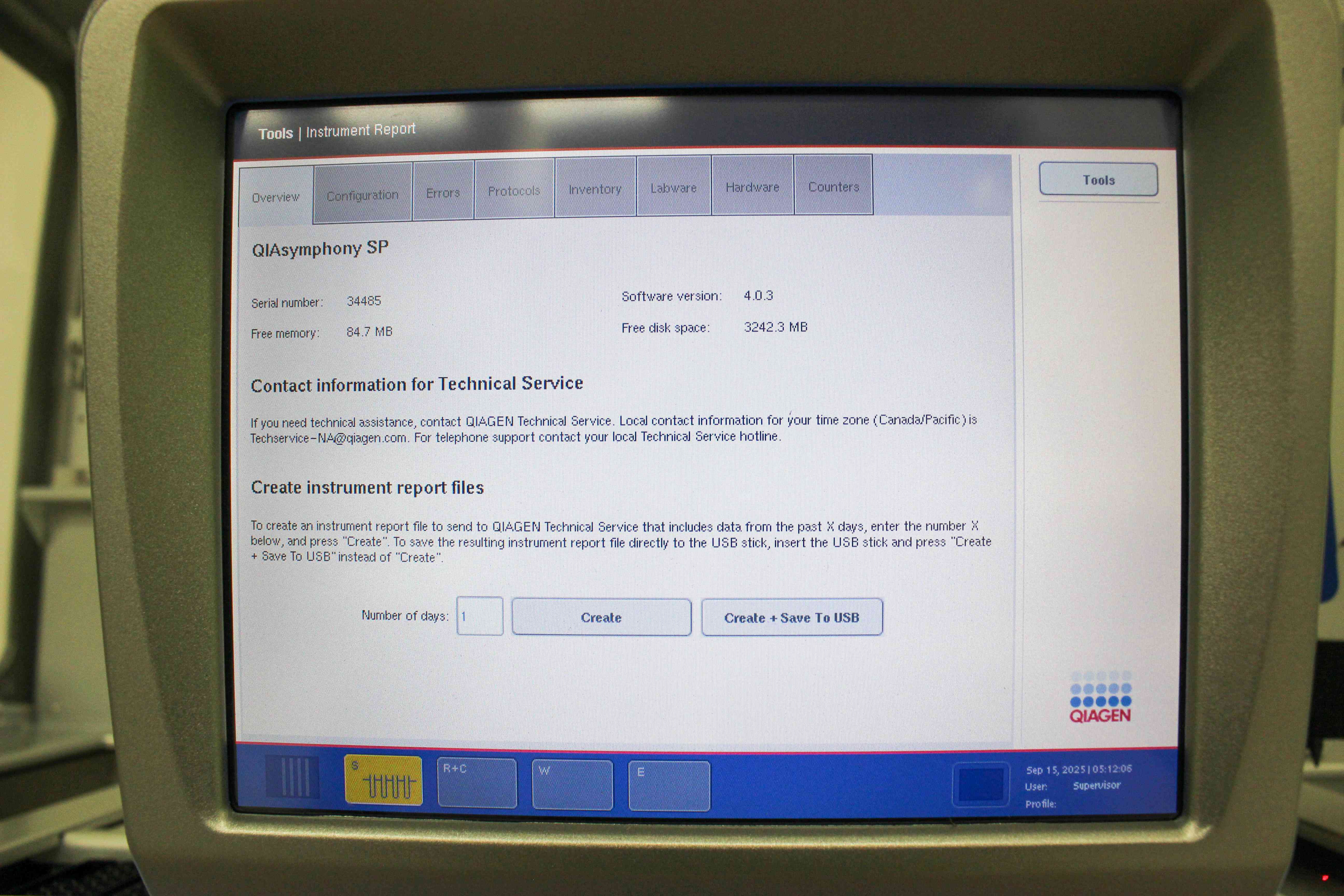 Qiagen QIAsymphony SP Nucleic Acid Purification System DNA RNA