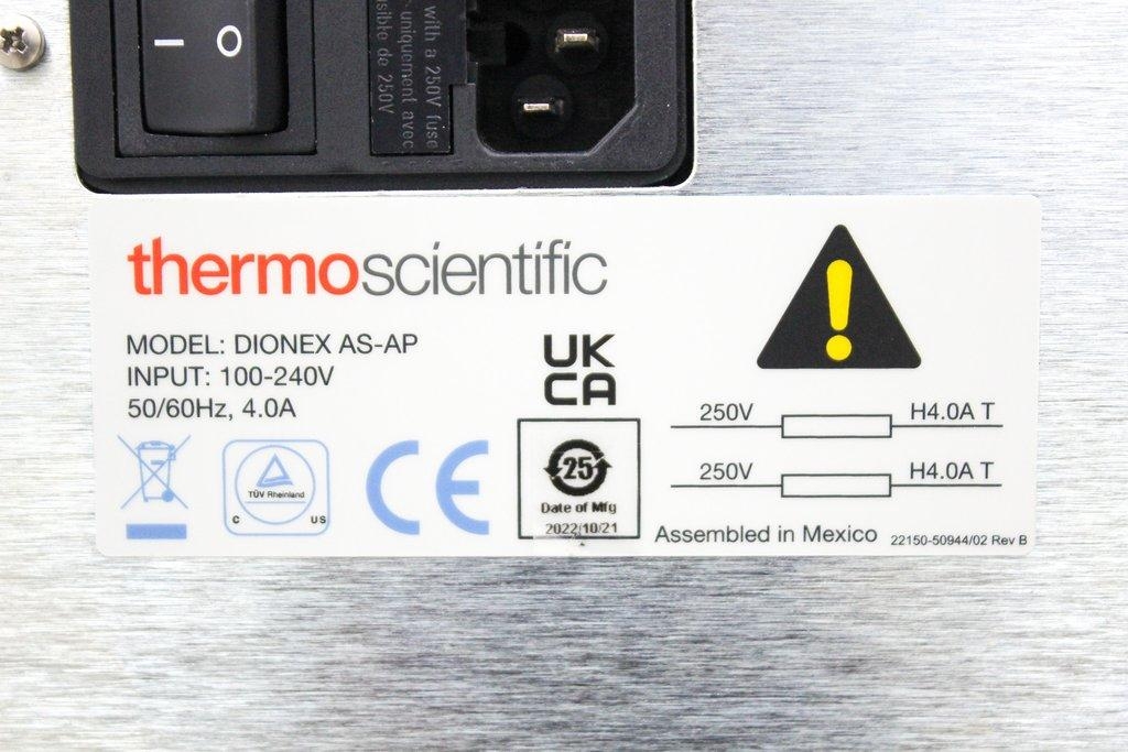 Thermo Dionex AS-AP Auto Sampler Liquid Handling Analytical 120V/220V 50Hz/60Hz