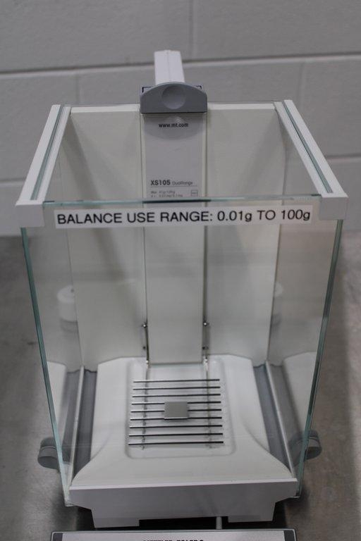 Mettler XS105 Balance Analytical DualRange 120g 0.01mg Readability FACT