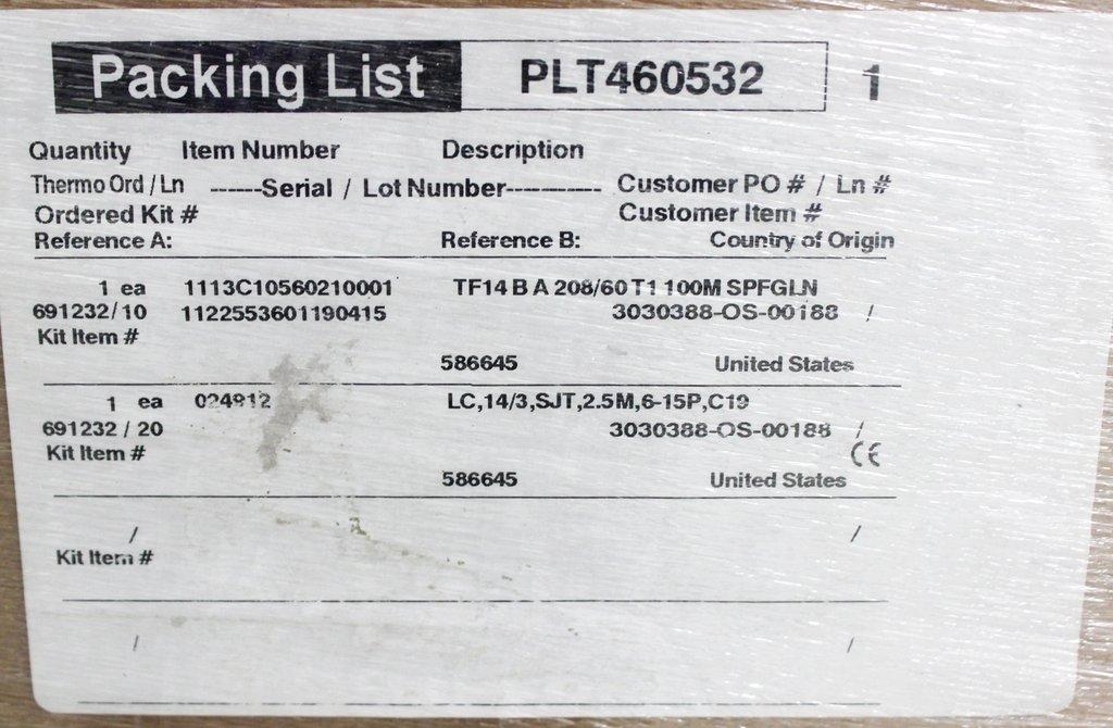 Thermo ThermoFlex 1400 Recirculating Chiller 5-40°C Quiet Operation