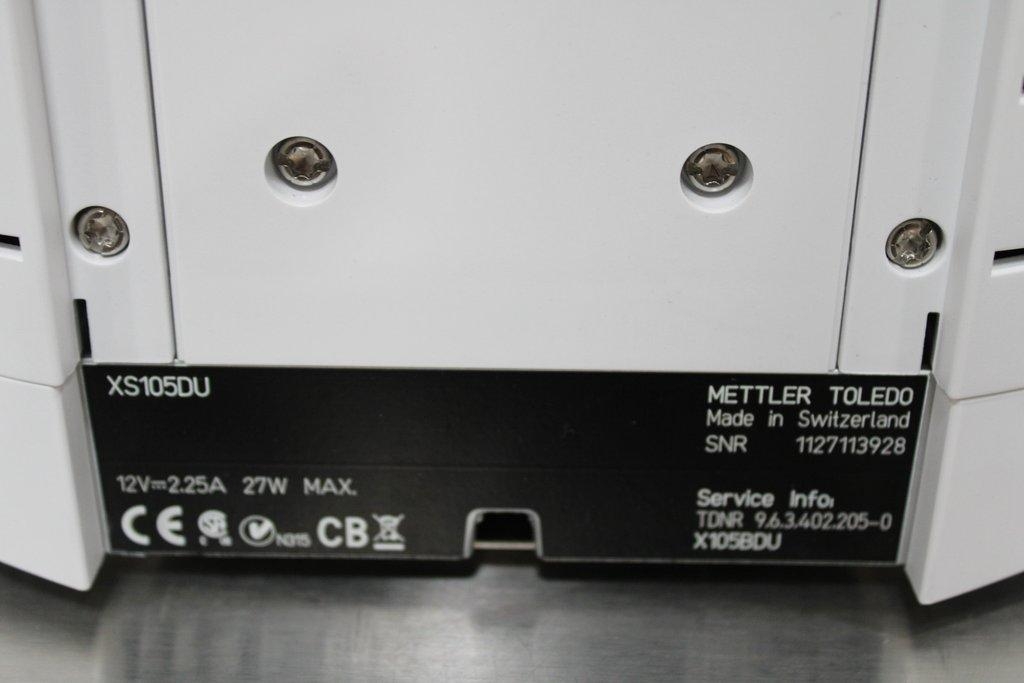 Mettler XS105 Balance Analytical DualRange 120g 0.01mg Readability FACT