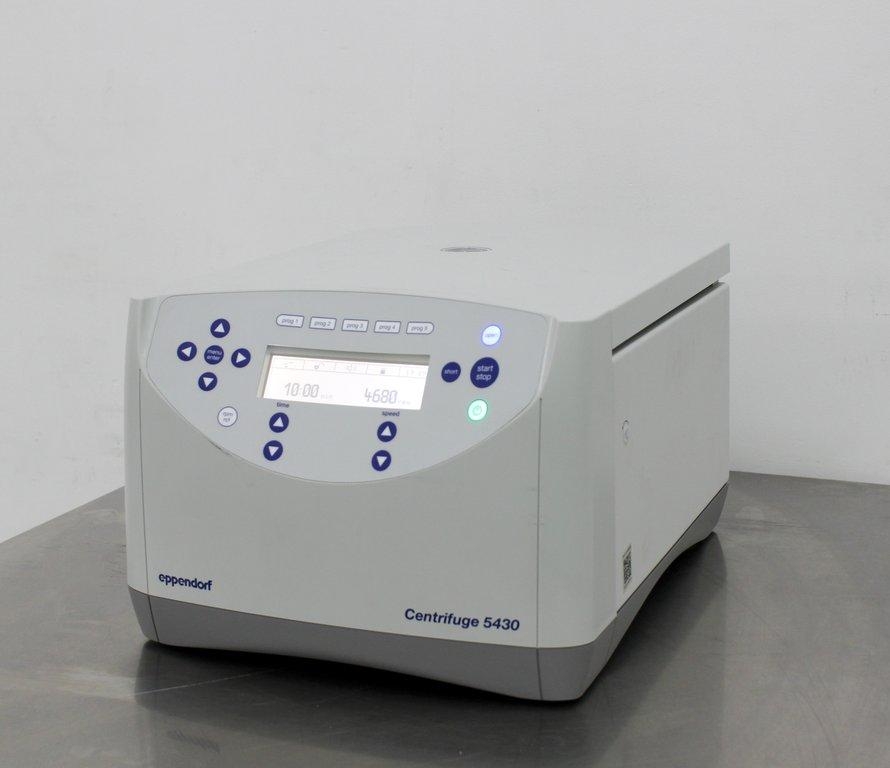 Eppendorf 5430 Centrifuge Benchtop Microcentrifuge 120V 50/60Hz No Refrigeration