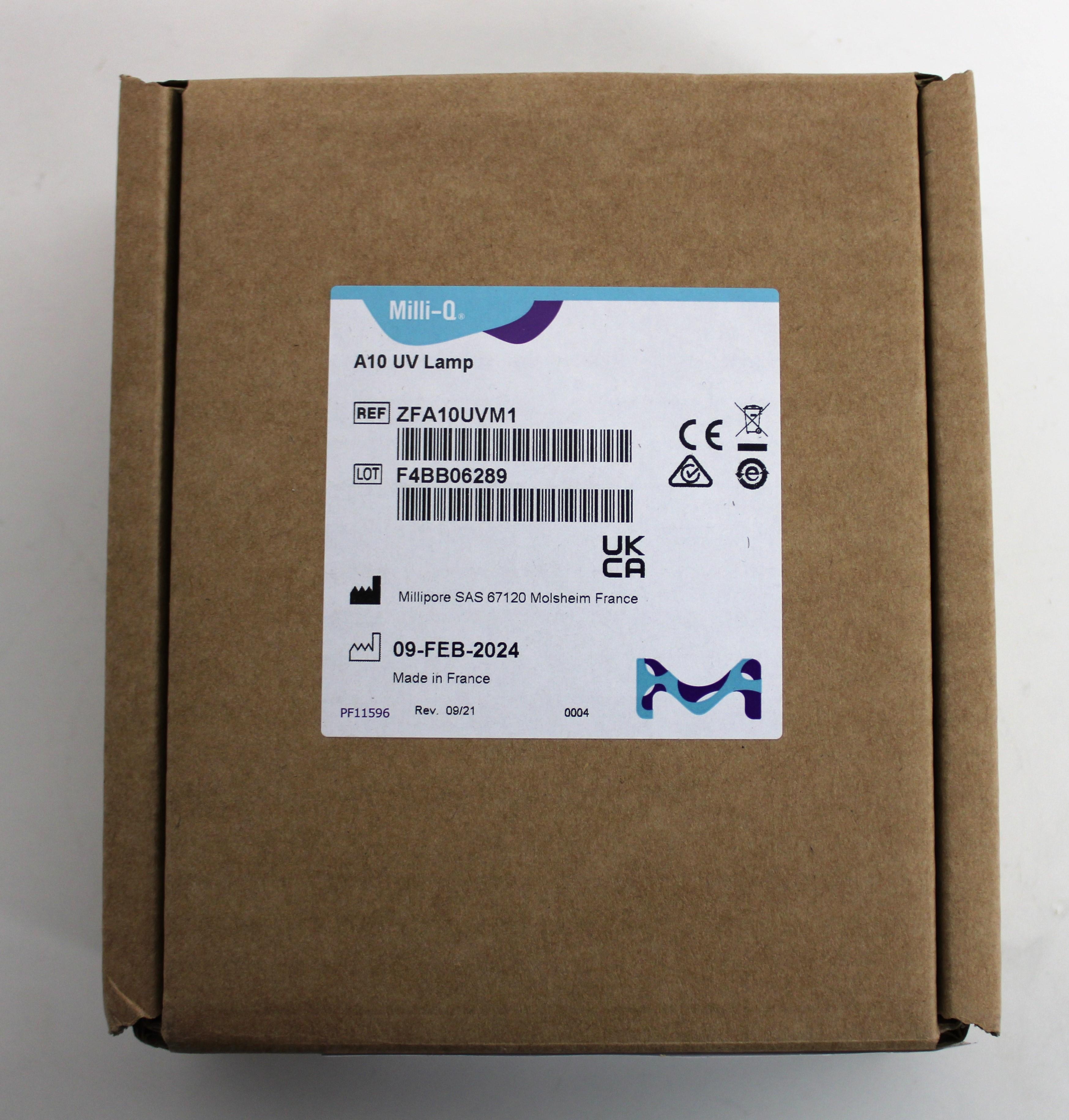 Milli-Q A10 TOC Monitor Photooxidation UV Lamp ZFA10UVM1 2024 France