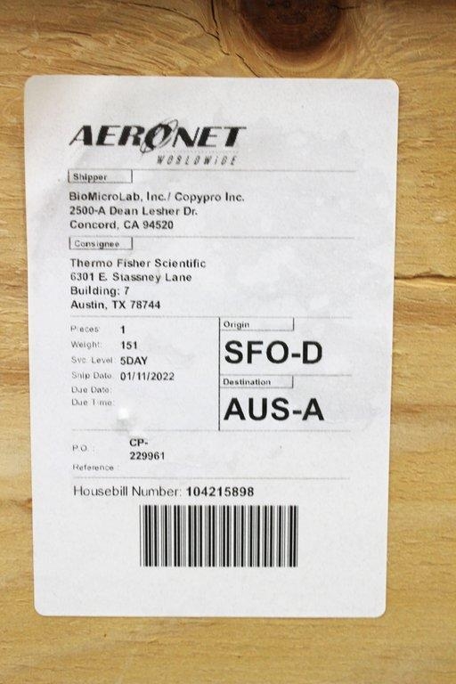 SPT Labtech BioMicroLab XL20 Tube Handler 96-Format Microtube Automation