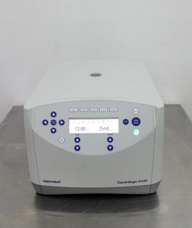 Eppendorf 5430 Centrifuge Benchtop Microcentrifuge 120V 50/60Hz No Refrigeration