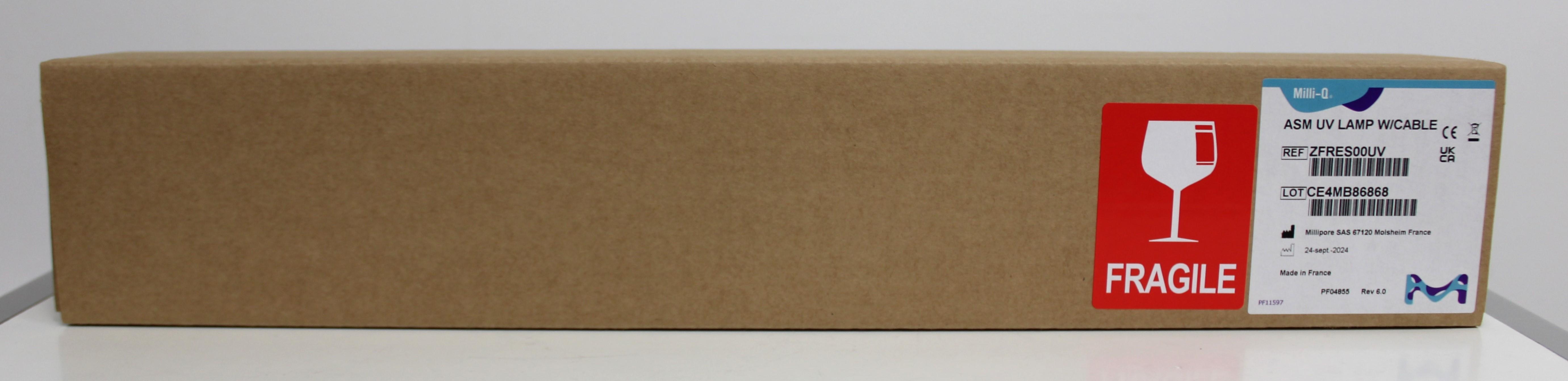 ②新品】ASM殺菌用UVランプ ZFRES00UV ミリポア　MILLIPORE Milli-Q ZFRES00UV UV Lamp Accessory for Water Purification