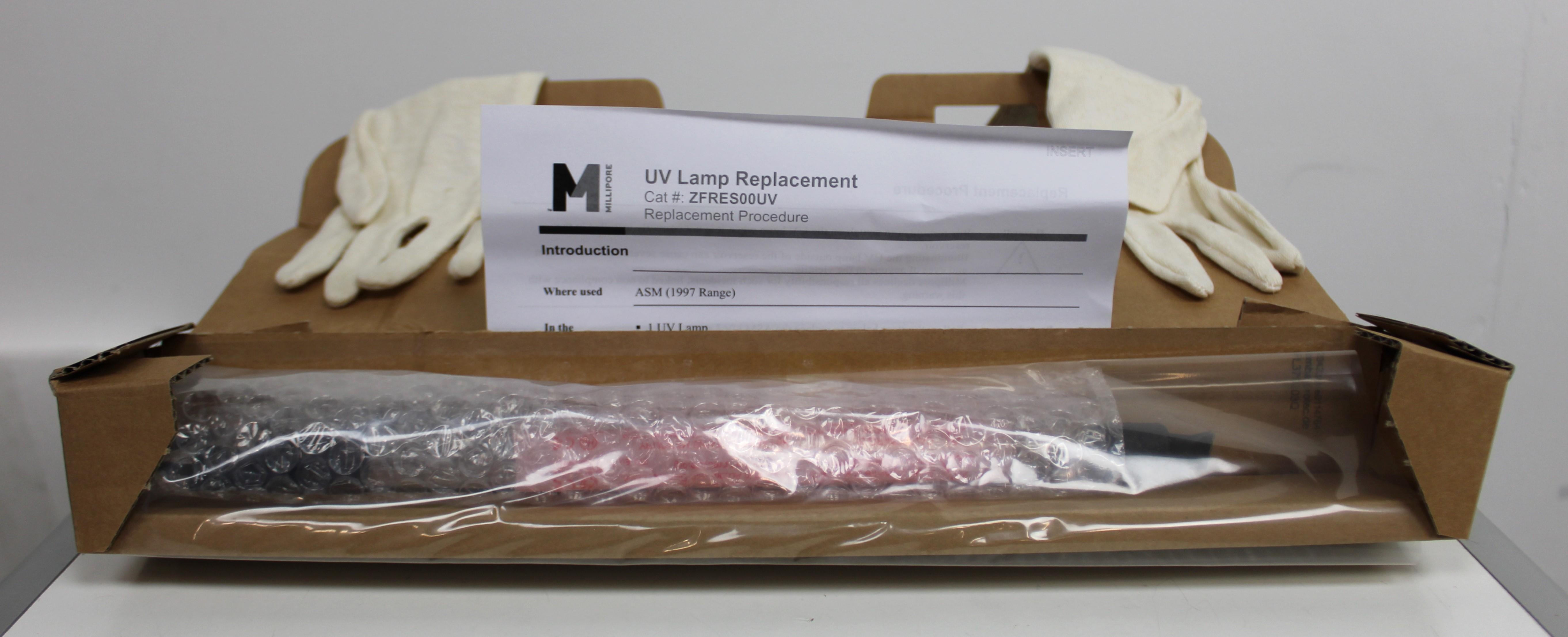 Milli-Q ASM UV Lamp ZFRES00UV Bactericidal 254 nm for Pure Water Systems