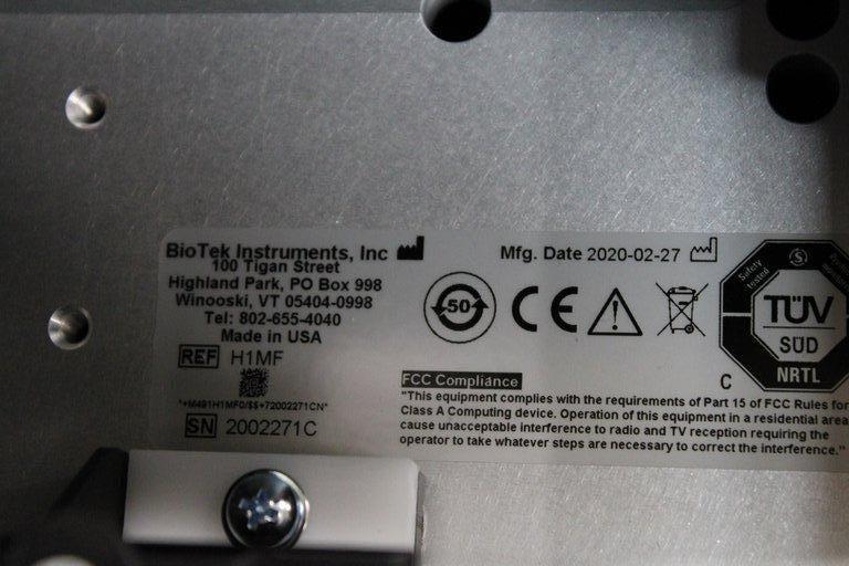 Biotek Synergy H1 Microplate Reader Absorbance Fluorescence Luminescence