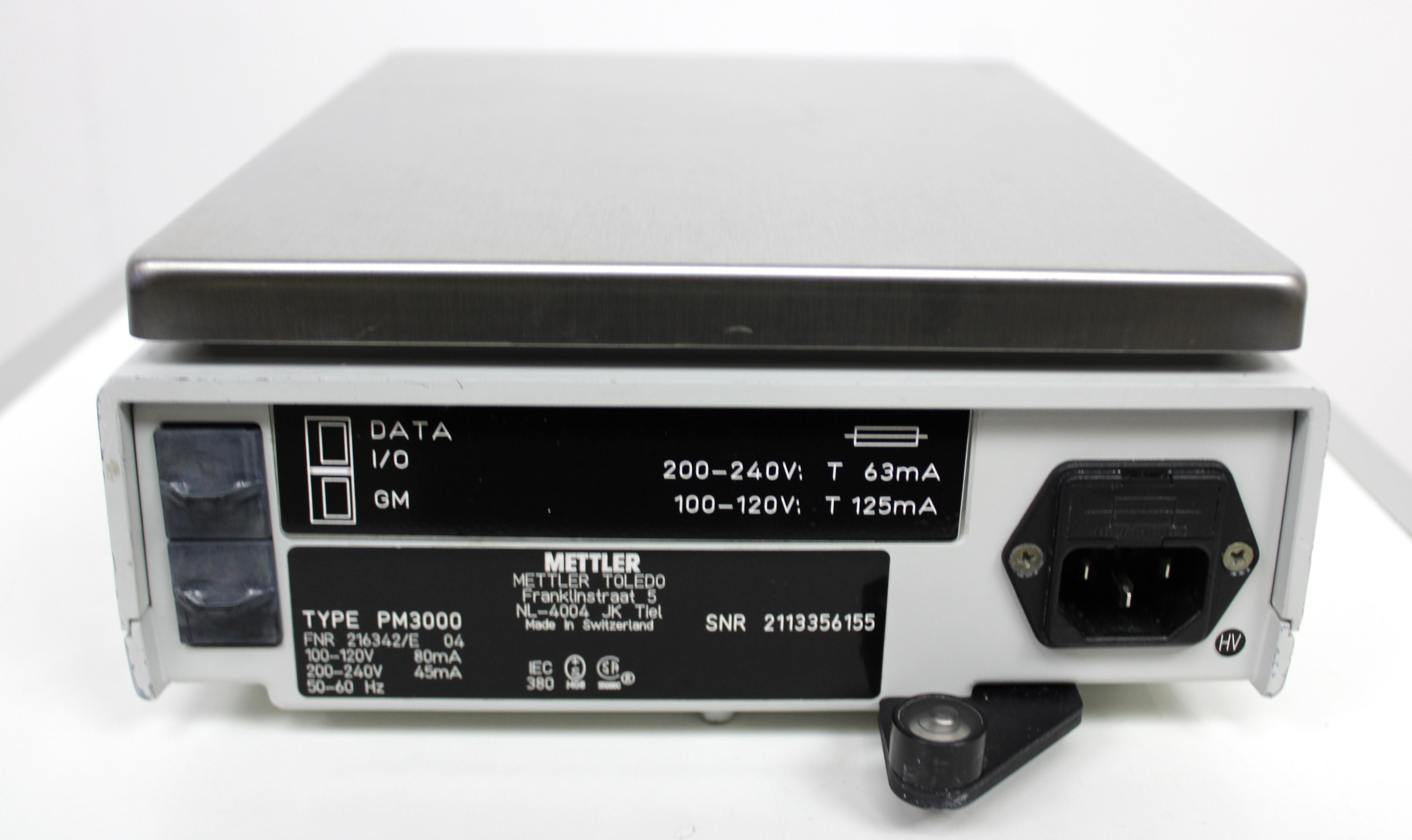 Metteler PM3000 Balance Accurate Weighing Unit, 3100g Max, Condition G