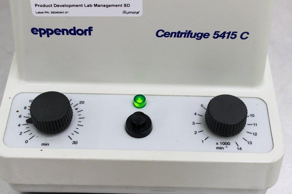 Eppendorf 5415 C Microcentrifuge Benchtop with Rotor 14,000 RPM 120V Germany