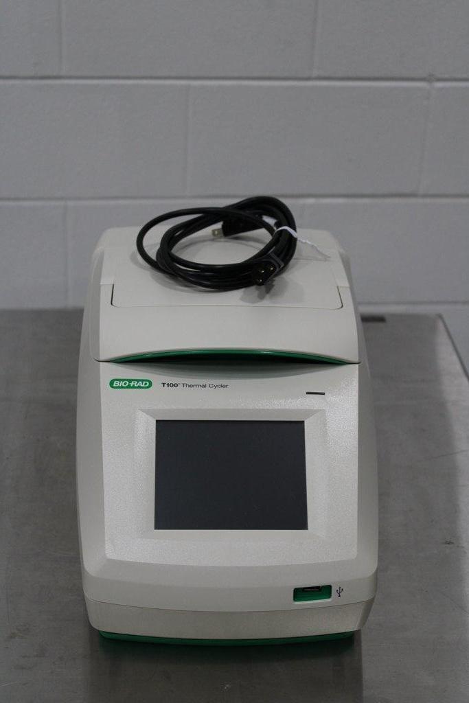Bio-Rad T100 Thermal Cycler PCR 4100C Gradient Touchscreen 96-Well Plate Use