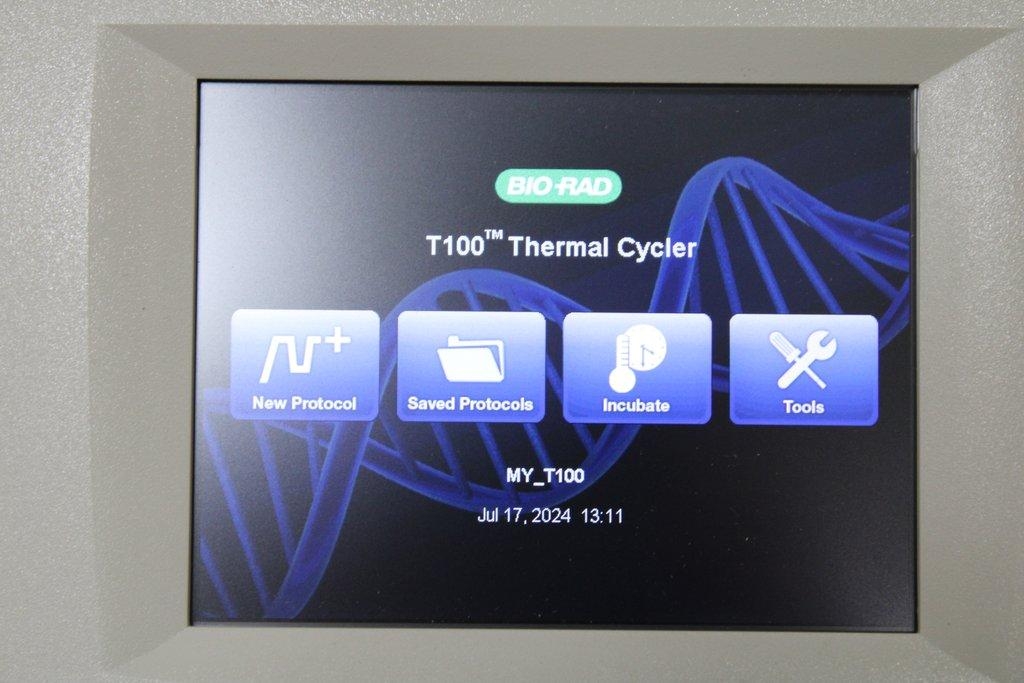 Bio-Rad T100 Thermal Cycler PCR Gradient Range 30-100C Pre-Owned Working