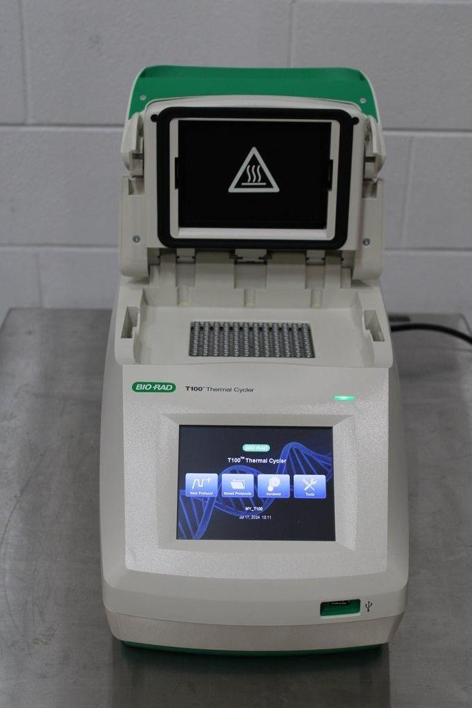 Bio-Rad T100 Thermal Cycler PCR Gradient Range 30-100C Pre-Owned Working