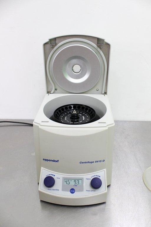 Eppendorf 5415 D Microcentrifuge Benchtop 13000 RPM Rotor Preowned Germany