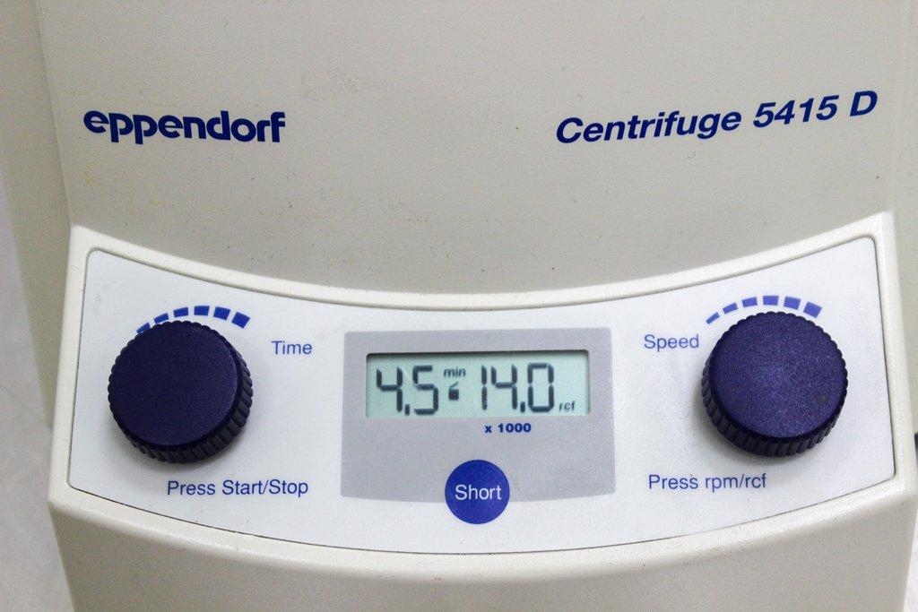 Eppendorf 5415 D Microcentrifuge Benchtop 13000 RPM Rotor Preowned Germany