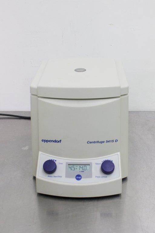 Eppendorf 5415 D Microcentrifuge Benchtop 13000 RPM Rotor Preowned Germany