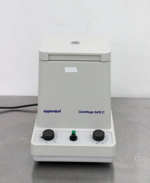 Eppendorf 5415 C Microcentrifuge with Rotor Germany Tested 120V