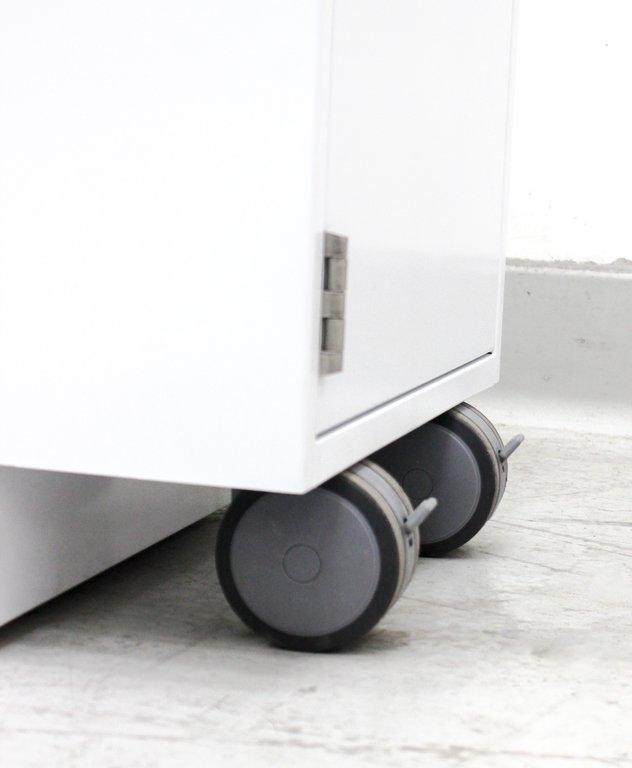 Kewaunee Scientific Corporation Storage Cabinet with Casters, Turnkey