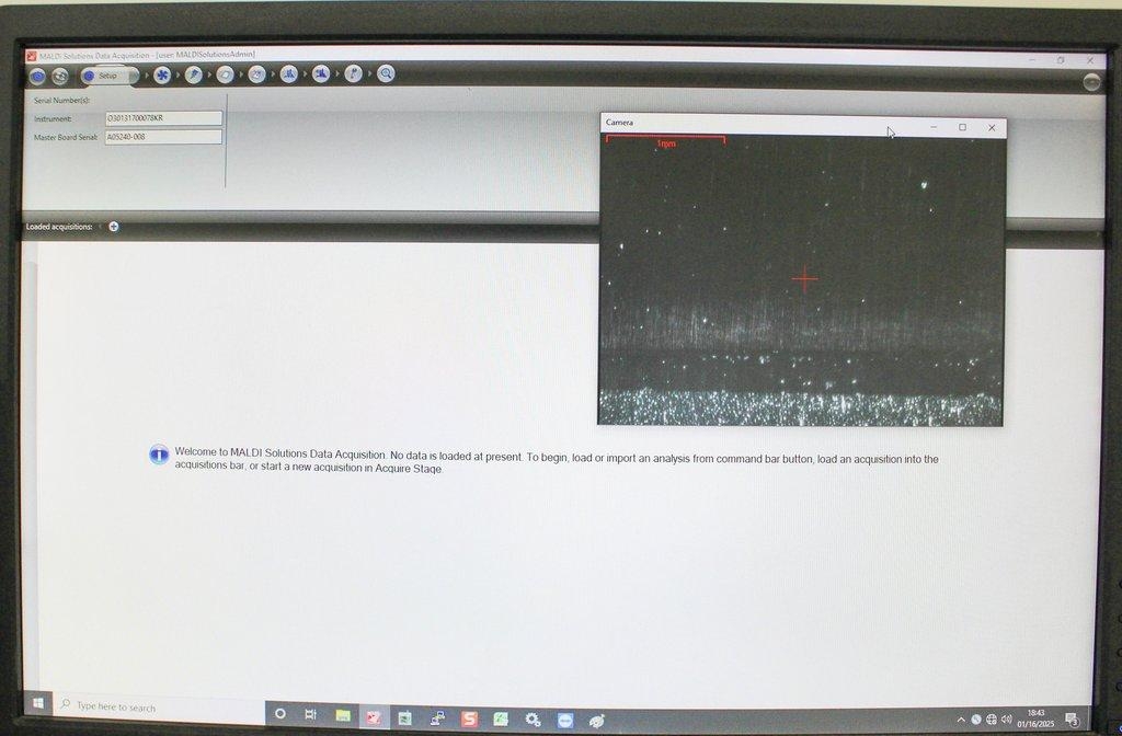 Shimadzu MALDI-8020 Mass Spectrometer Benchtop MALDI-TOF Includes Software