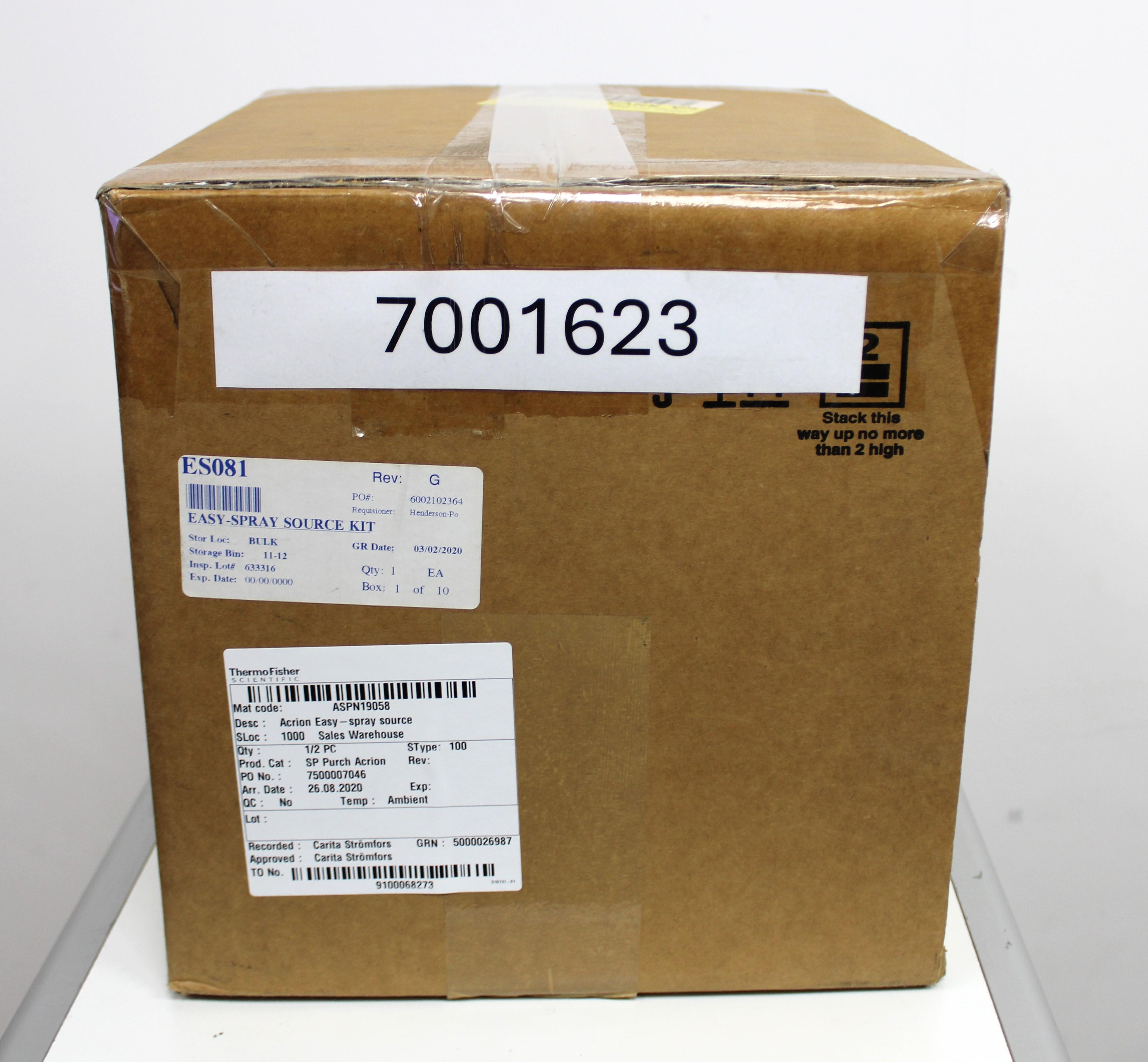 Thermo EASY-Spray Source ES081 HPLC NanoElectrospray Ionization Source