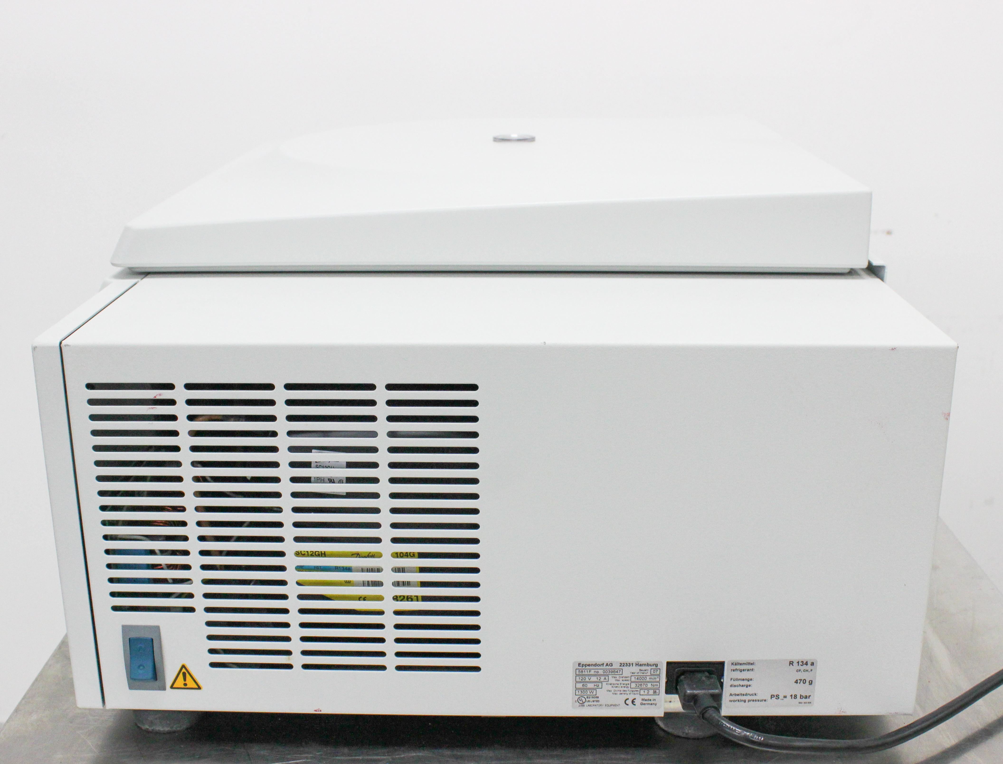 Eppendorf 5810 20,913 RPM Benchtop Centrifuge Refrigerated Tested -9C to 40C