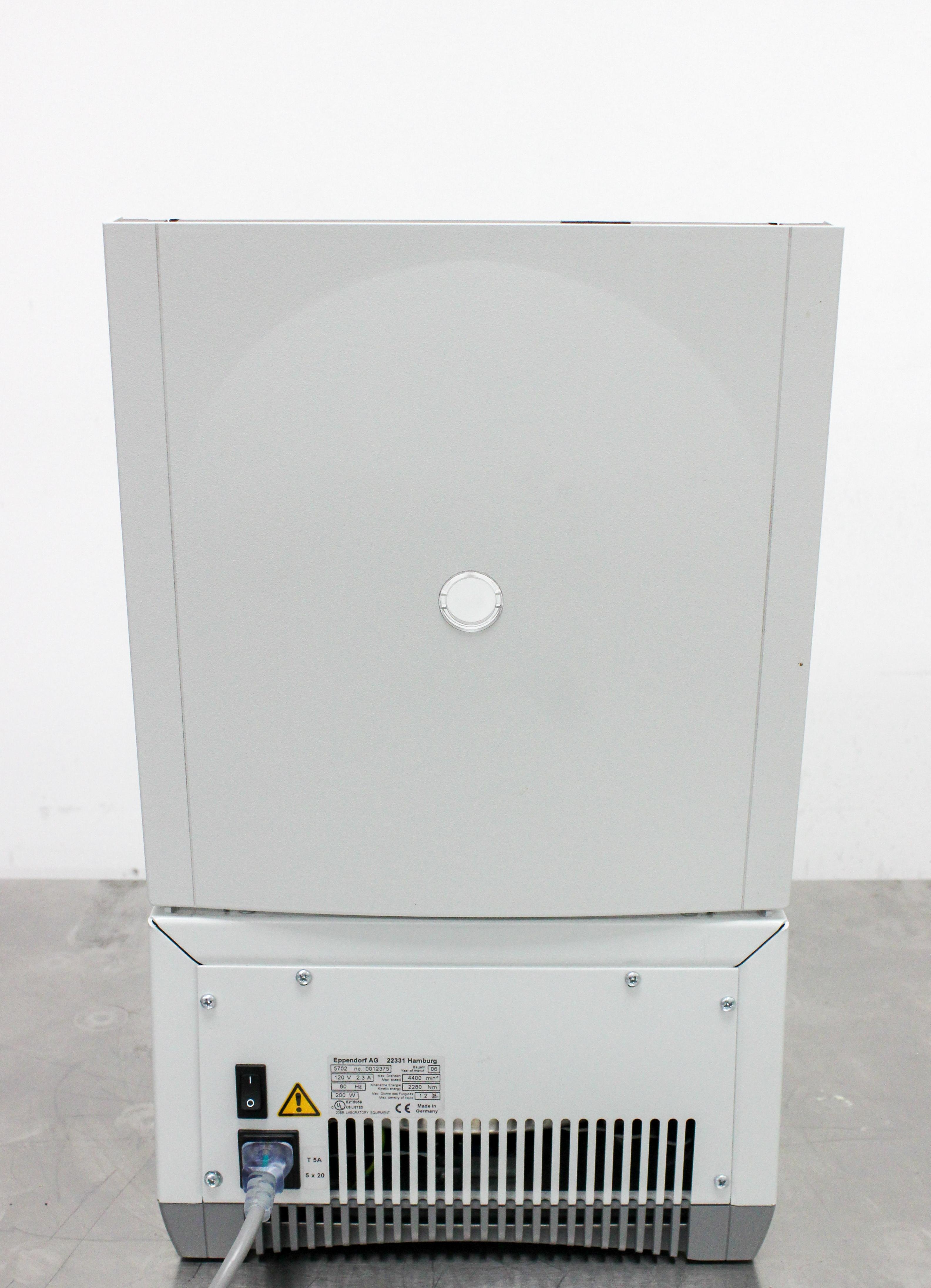 Eppendorf Centrifuge 5702 Benchtop Centrifuge 4,400 RPM Low-Speed Rotor