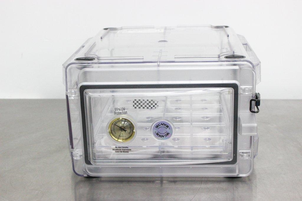 Bel-Art Products Desiccator Cabinet, Portable, UV Blocking, Hygrometer