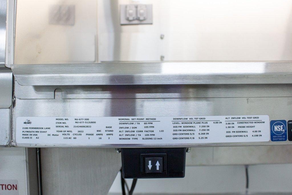 NuAire NU-677-500 LabGard ES BioSafety Cabinet for Animal Handling 2022