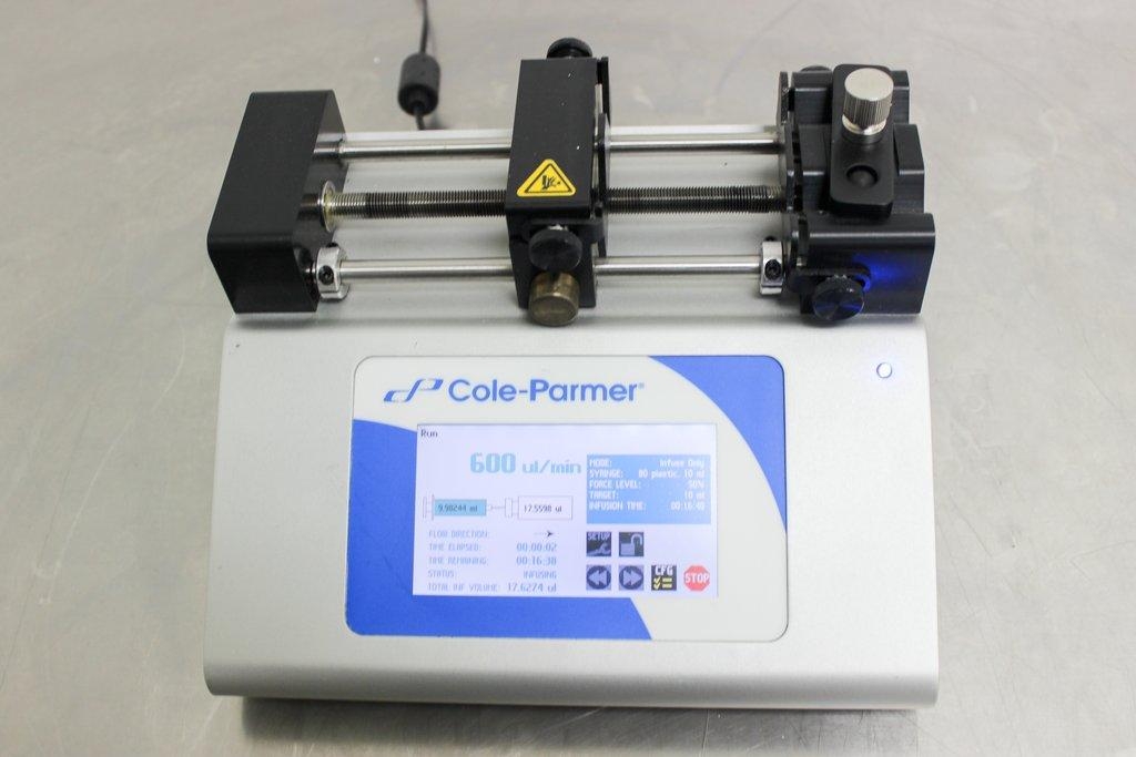 Cole Parmer 78-8111C Syringe Pump Infuse Withdraw 60ml Touchscreen