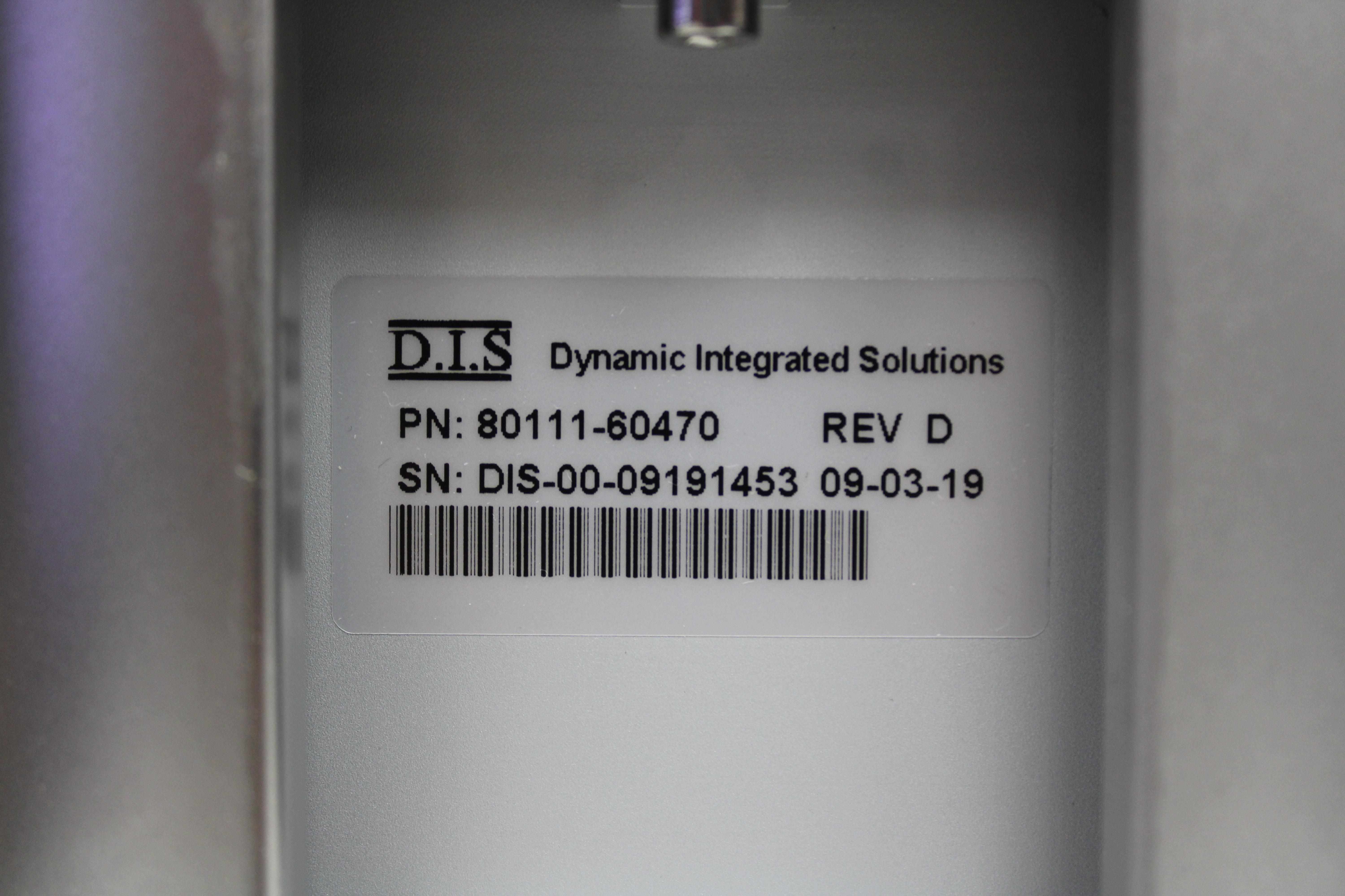 DIS 80111-60470 Mass Spectrometry Housing G Cond 30-Day Warranty