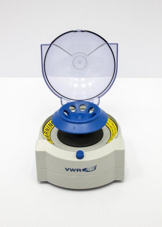 VWR Kinetic Energy 26 Joules C1413 Mini Centrifuge, VG Condition, 120V