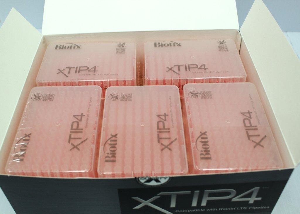Biotix 20ul xTip4 Microvolume Racked Pipette Tips Pre-sterilized New