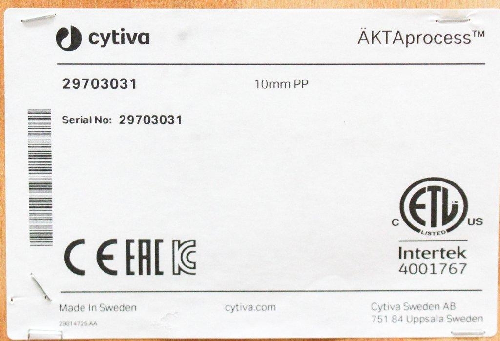 Cytiva AKTA Process Chromatography System - High-Performance, Excellent Condition