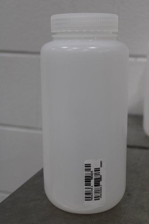 Nalgene N311-1000 Laboratory Bottle 32oz Wide Mouth Covers Polypropylene Set 20