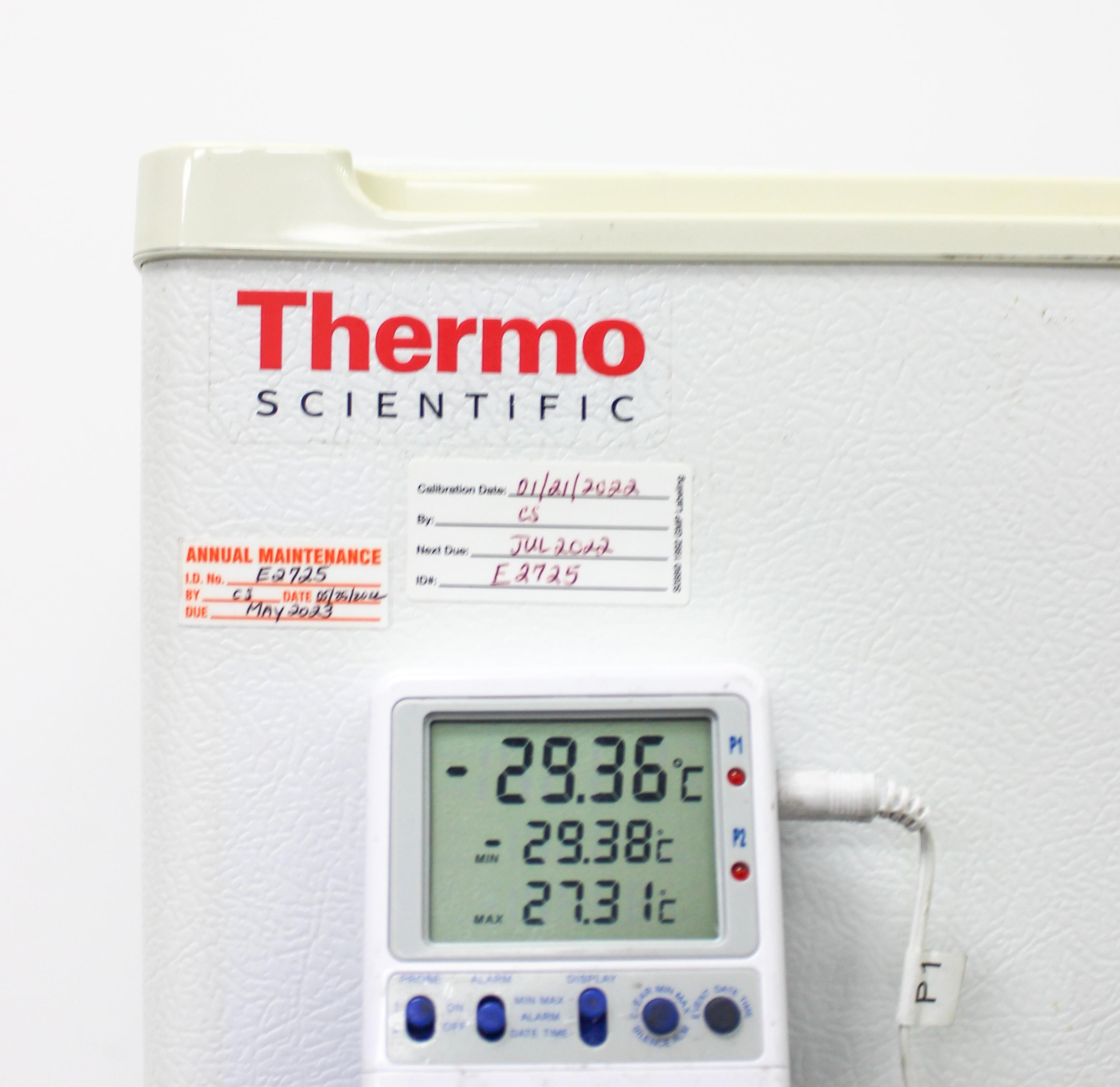 Thermo Model 3752 Freezer Lab Undercounter -29C For Scientific Use