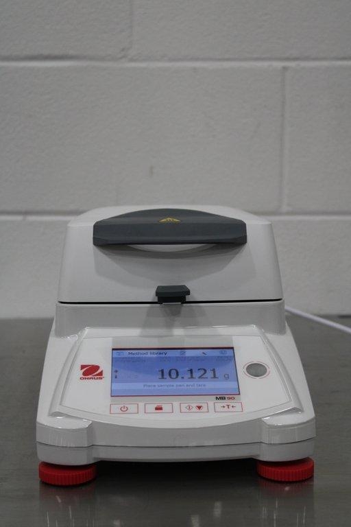 Ohaus MB90 Moisture Analyzer with Halogen Heating 40-200C ABS Housing