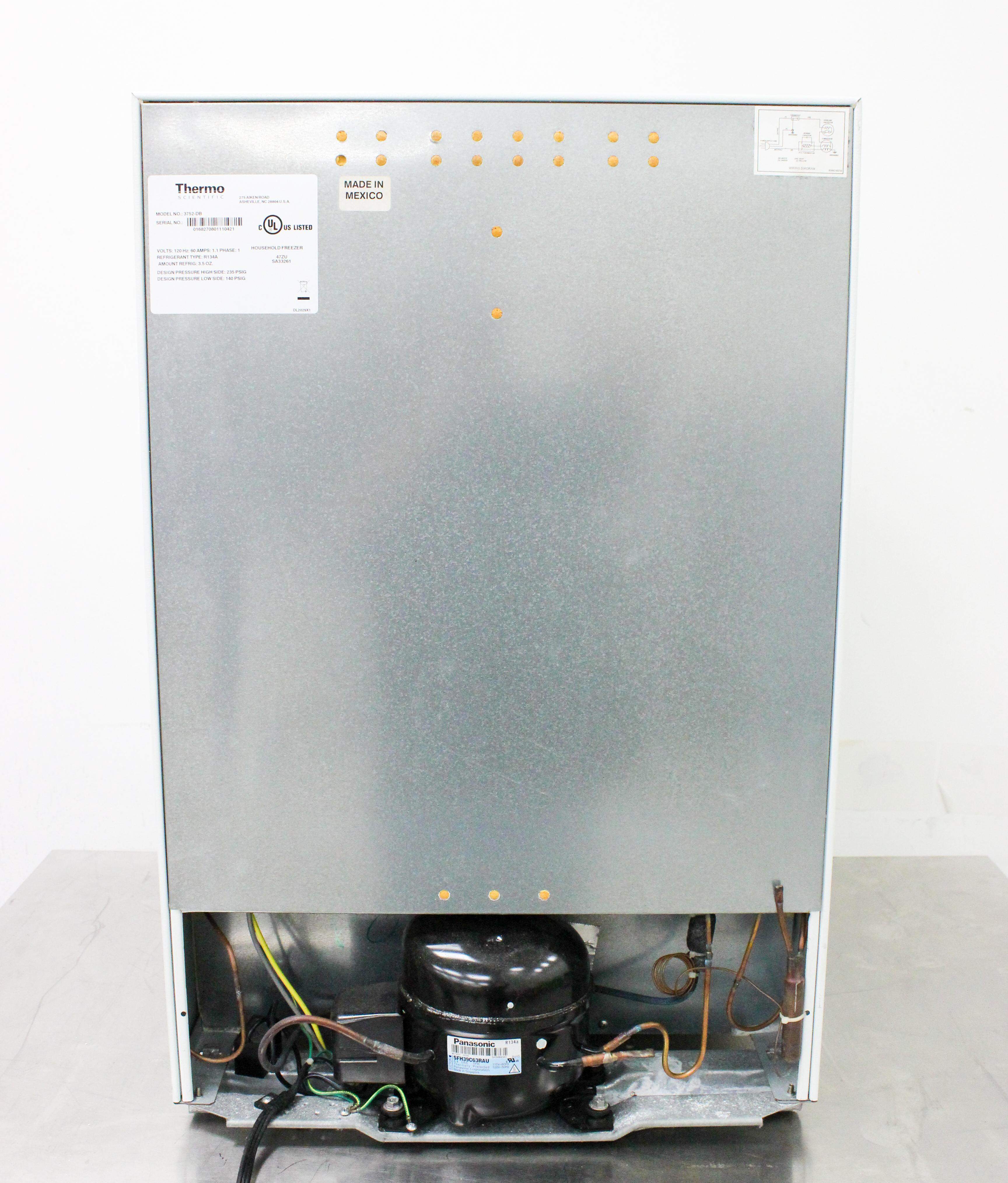 Thermo Model 3752 Freezer Lab Undercounter -29C For Scientific Use