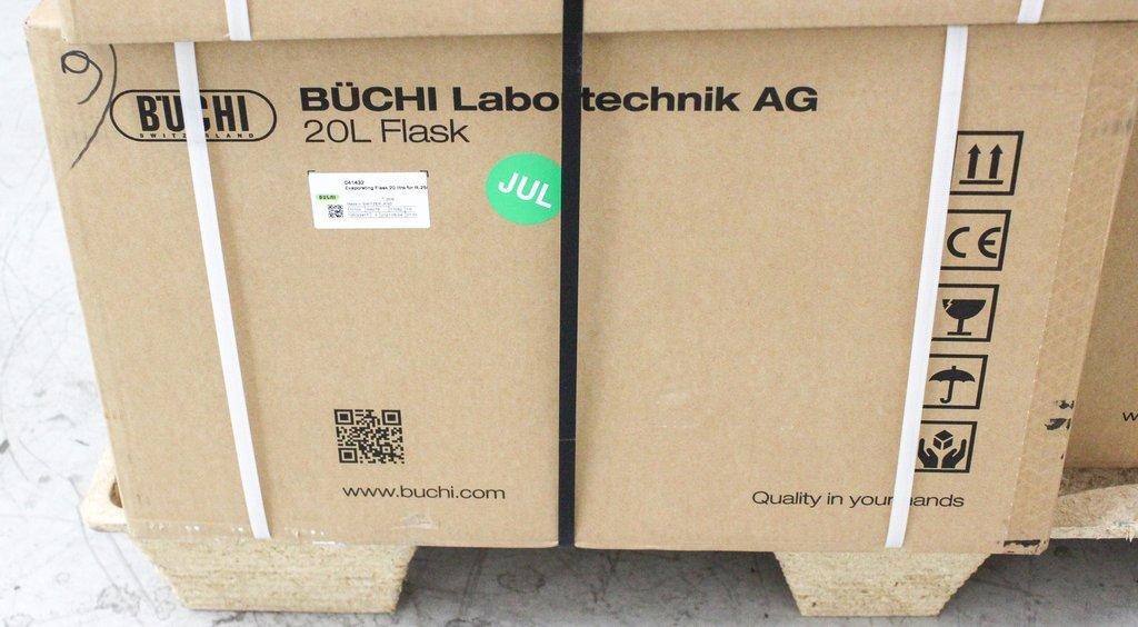 BUCHI Evaporating Flask 20 Litre for R-250 Lab Glassware New Condition