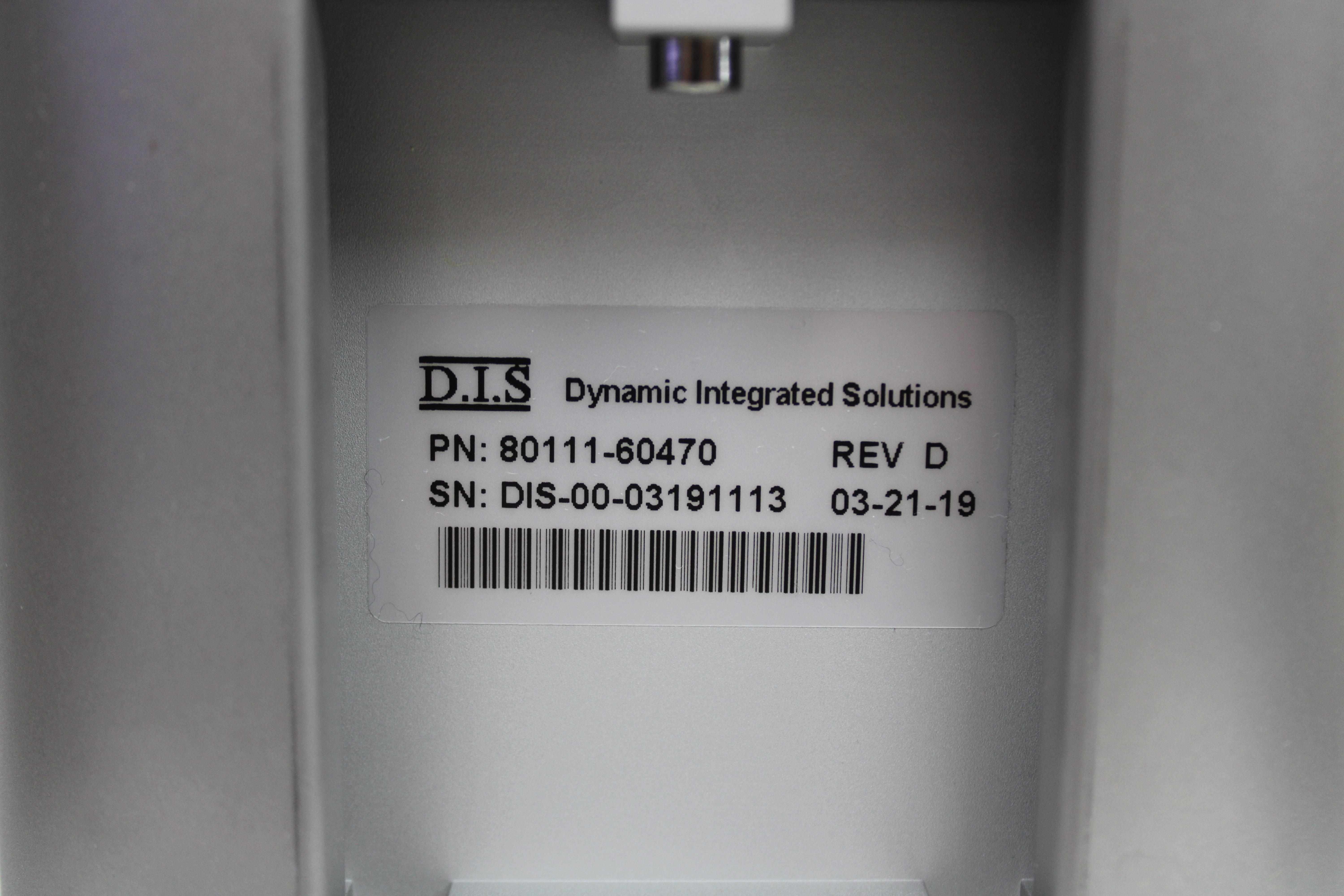D I S Model 80111 60470 Mass Spec Housing US Origin Good Condition