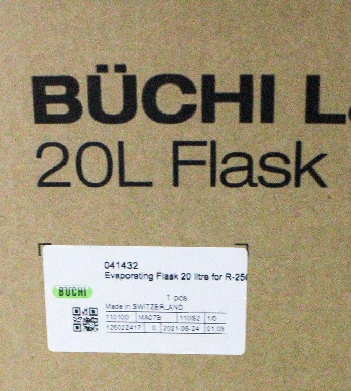 BUCHI Evaporating Flask 20L for R-250 Glassware Laboratory Equipment