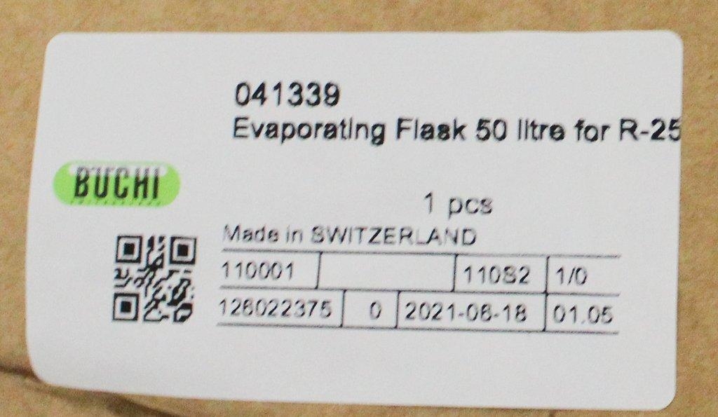 BUCHI Evaporating Flask 50L Chemistry Equipment Used for Solvent Removal