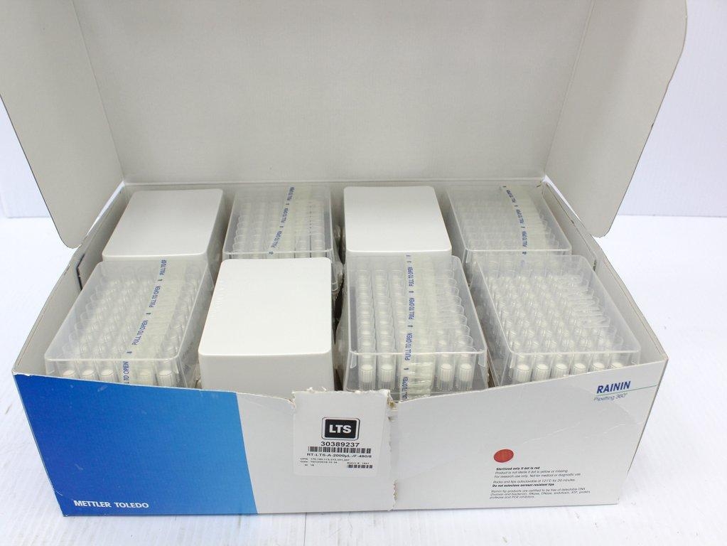 VWR RAININ Pipette Tips - LTS Compatible, 20uL, Hinged Racks, Sterile, 10 Pack