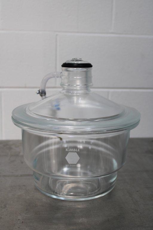 Kimble 31200-200 Desiccator With Collar Vacuum Lab Glassware 200mm ID 310mm High